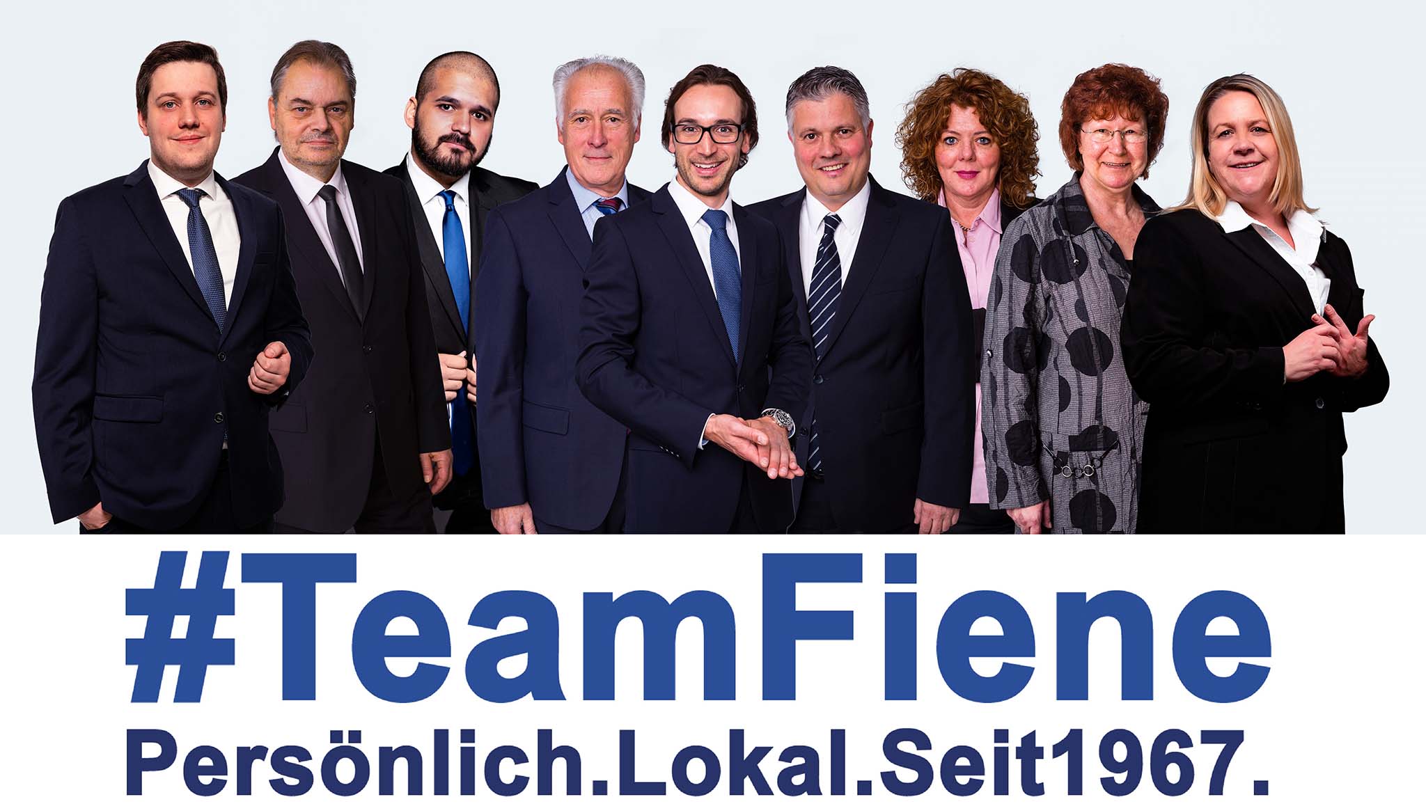 Gruppenbild TeamFiene Zurich Versicherung Gebietsdirektion